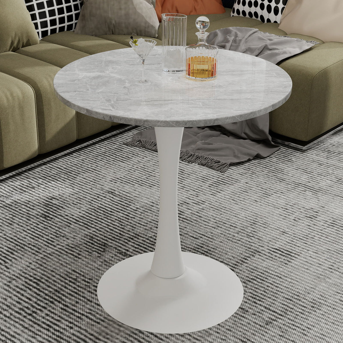 Coffee Table & Round Top