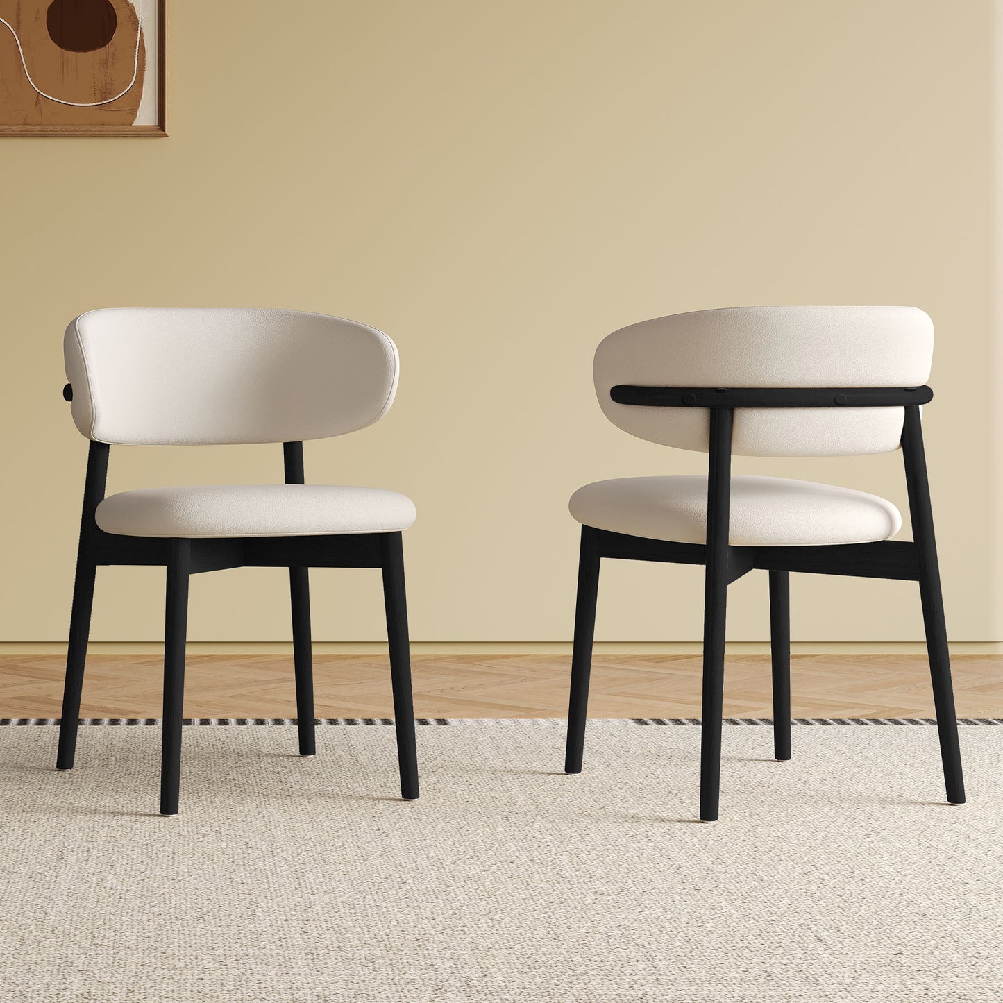 Mid-Century Modern Dining Chair (Set of 2)