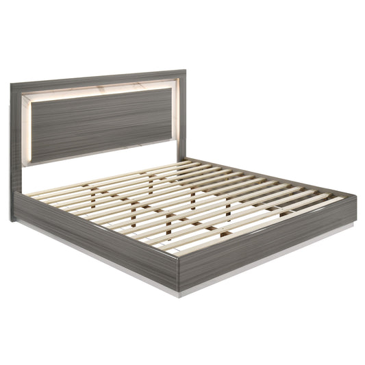 Altima - Bed With LED Headboard