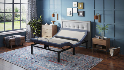 Bt6500 - Adjustable Bed Base With Head / Foot Tilt And Lumbar Position Adjustment