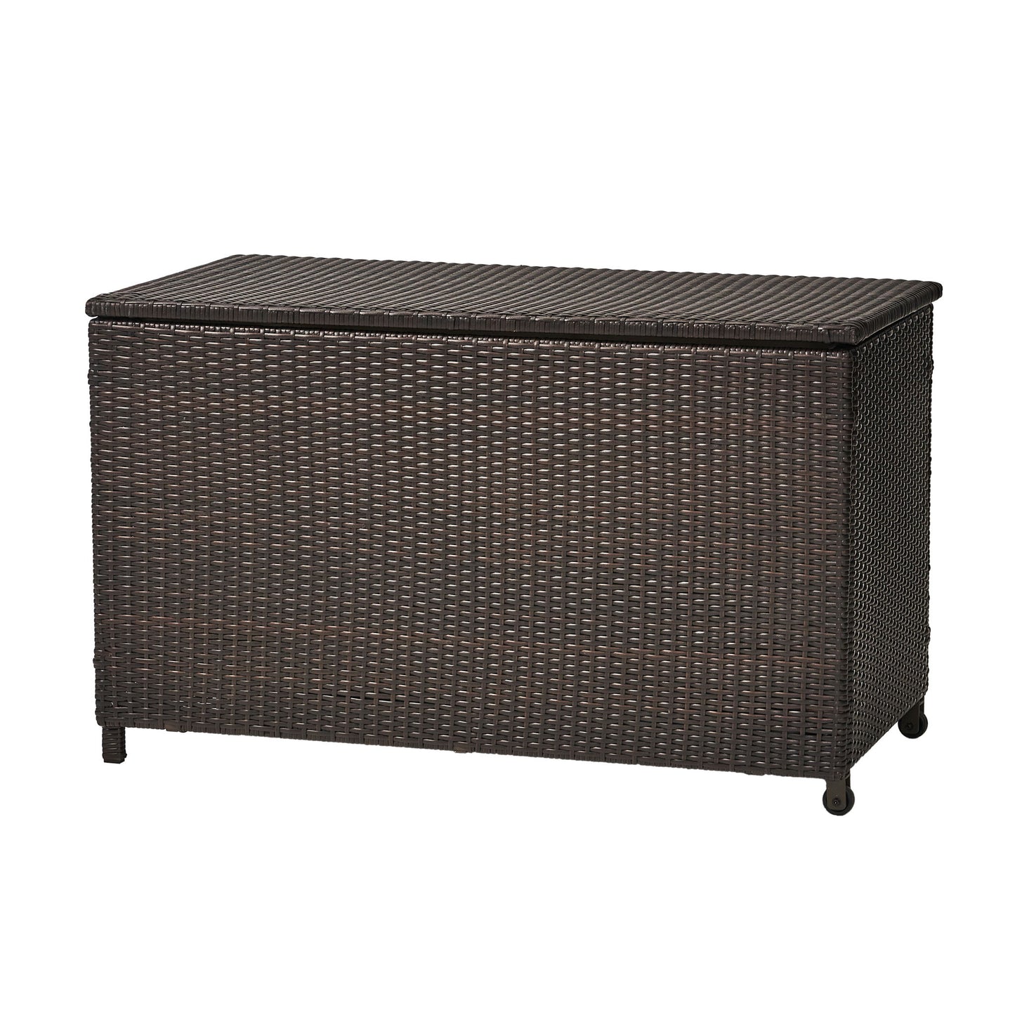 Blake - Wicker Cushion Box - Brown Multi