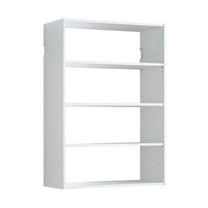 Devi - Wall Mounted Wood Closet System With Modular Design And Ample Storage