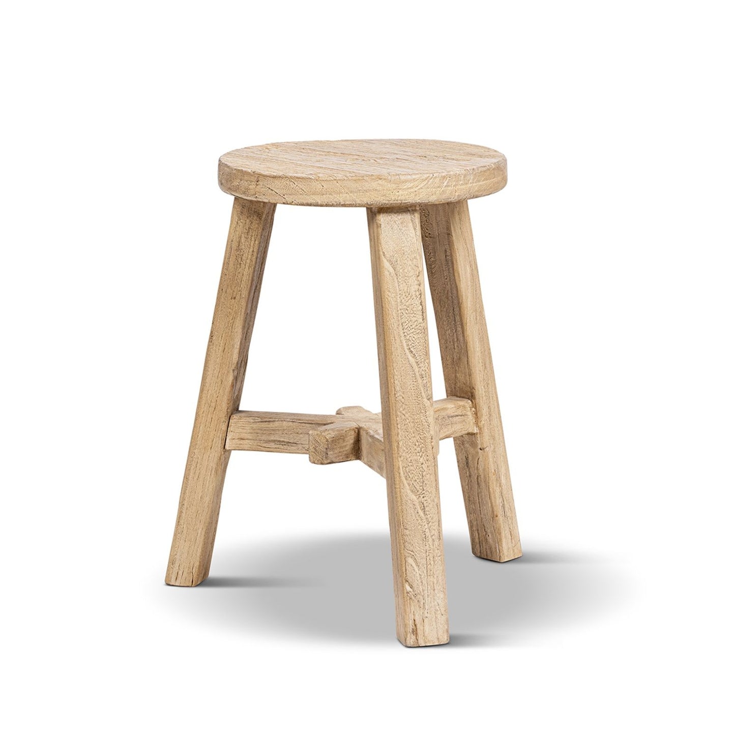 Linden - Round Stool - Light Brown