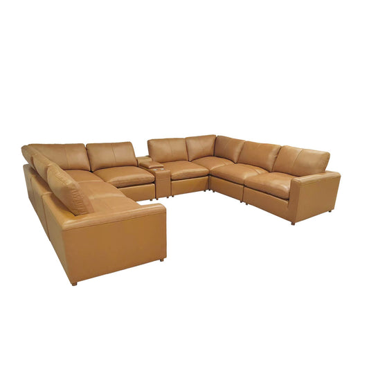 Large Upholstered Seating Modular Sectional