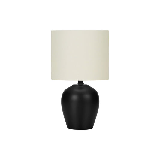 Lighting, Table Lamp, Transitional - Black / Cream