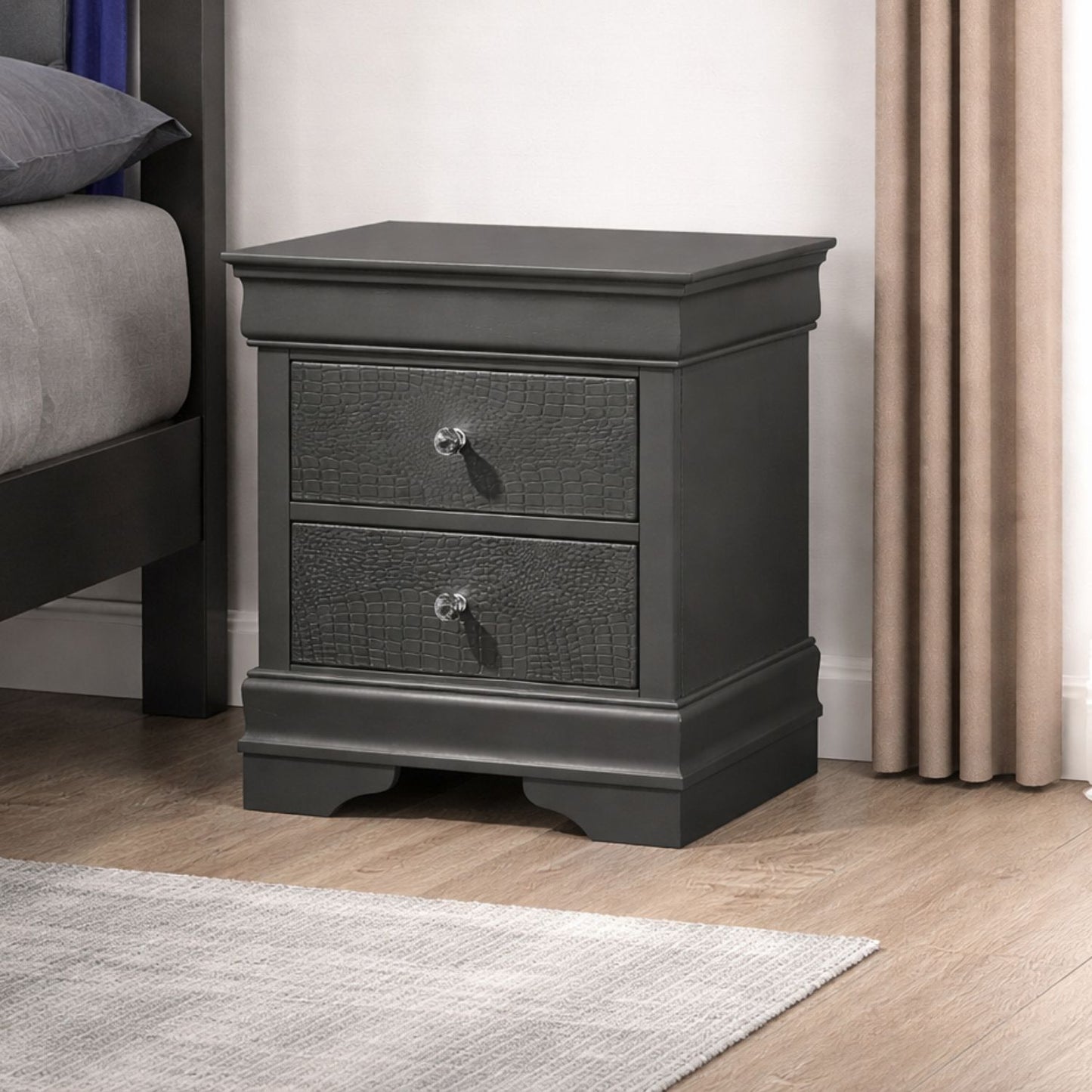 Blaze - 2 Drawer Nightstand