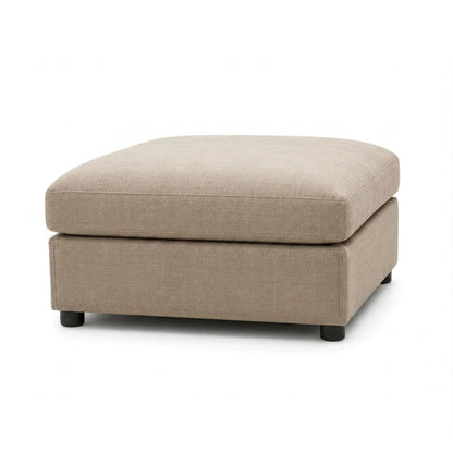 Ottoman With Durable Upholstery For Versatile Use