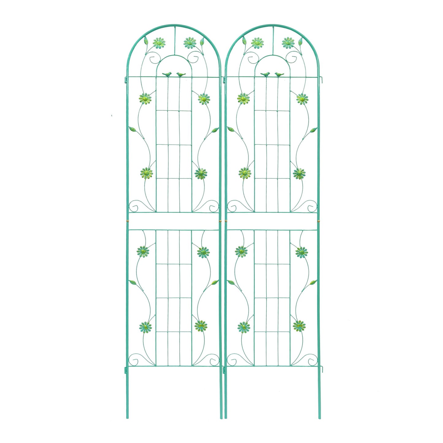 Metal Garden Trellis Rustproof Trellis For Climbing Plant Outdoor Flower Support