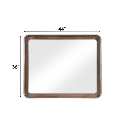 Ouida - Mirror - Brown / Gold