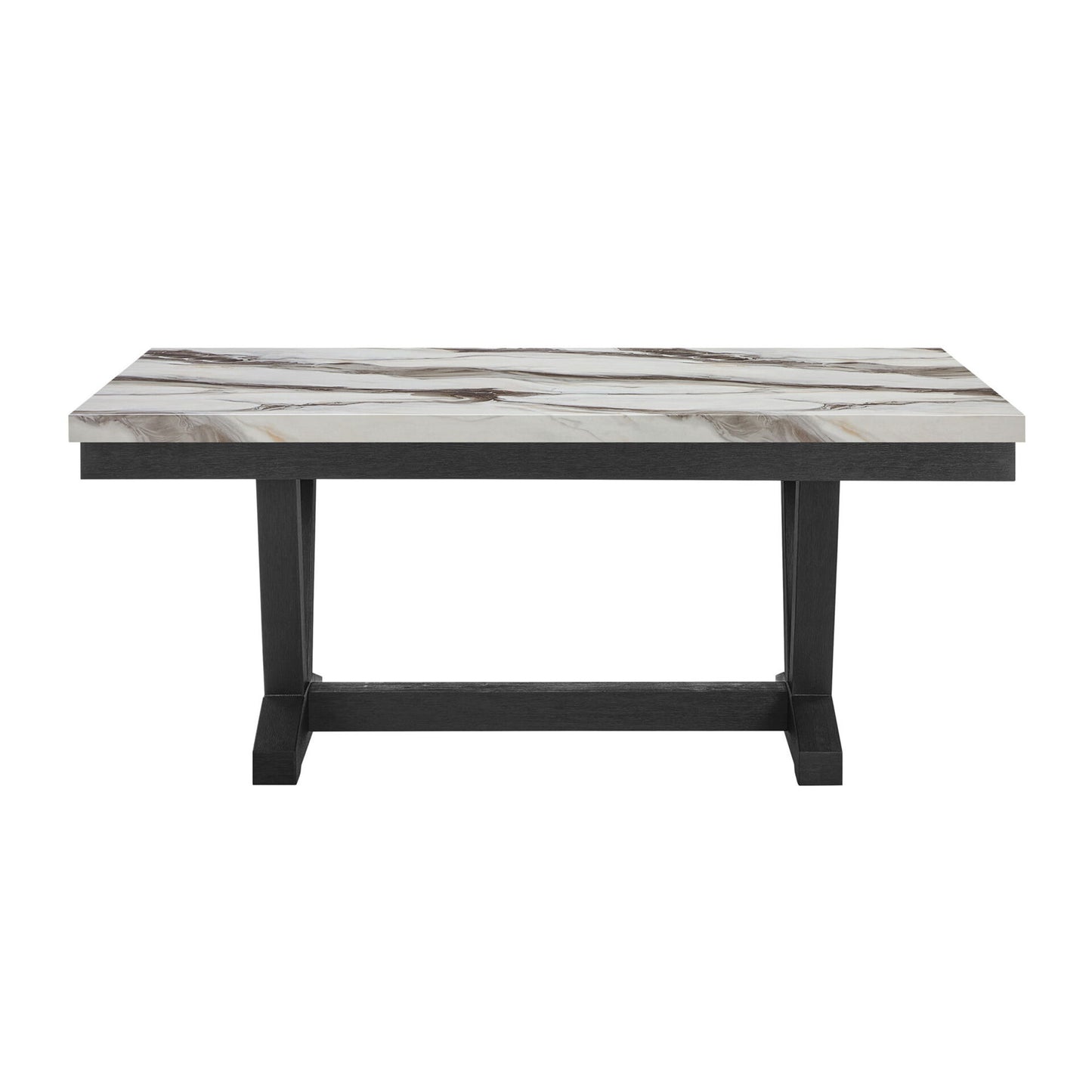 Panda Oceanic - Dining Table And Chairs Set - Black