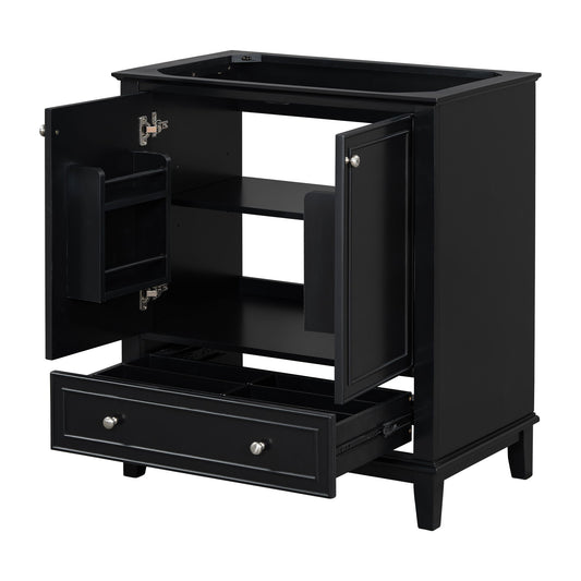 Modern Bathroom Vanity Base Only With Doors And Drawer