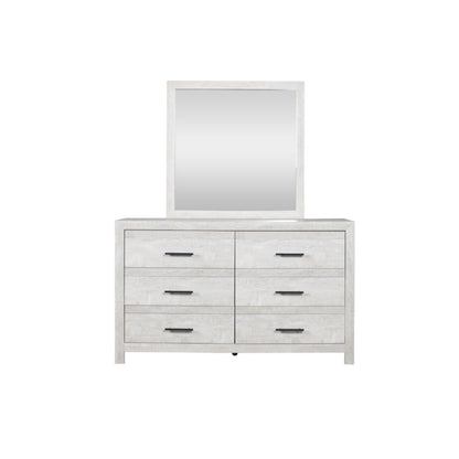 6 Drawer Dresser - Natural / Rustic