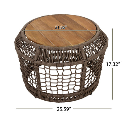 Modern Bohemian Side Table