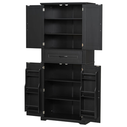 Bathroom Storage Cabinet With Multifunctional Storage Space, Drawer With Slide Rails, Adjustable Shelf