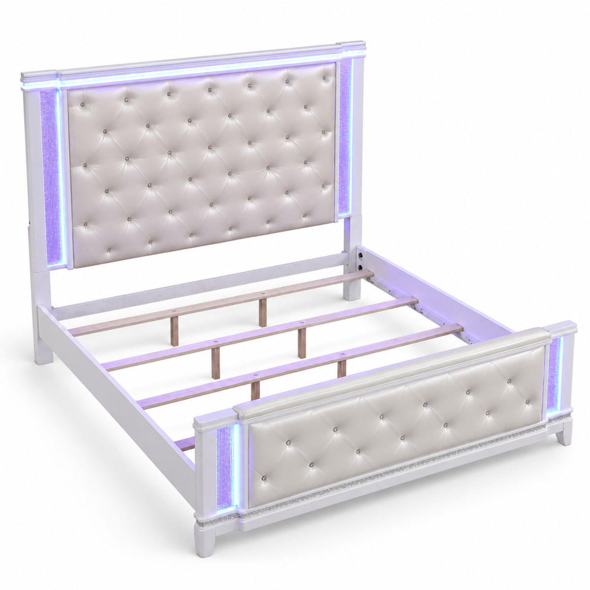 Opium - Bed With LED Lit Headboard