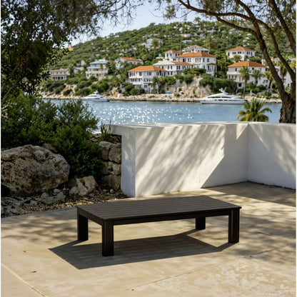 Verona - Coffee Table - Dark Espresso / Gray