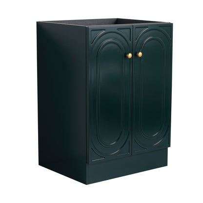 Modern Freestanding Bathroom Vanity With Soft Close Cabinet Doors