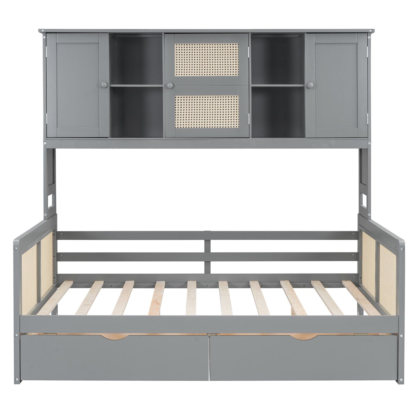 Daybed And All In One Cabinet And Shelf