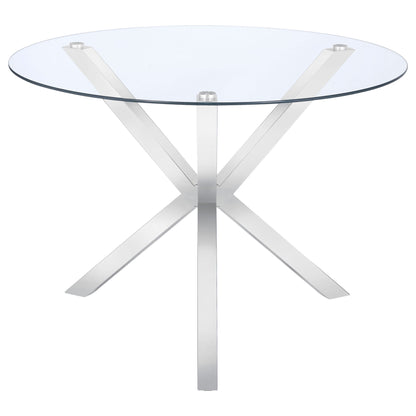 Isolde - Dining Table - Chrome