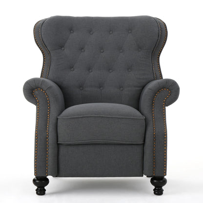 Modern Manual Push Back Recliner Chair