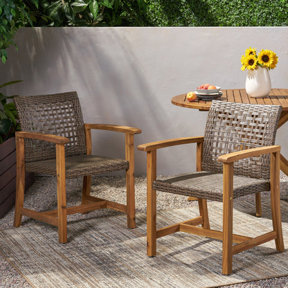 Hampton - Dining Chair (Set of 2) - Brown