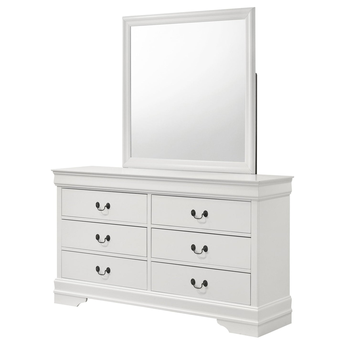 6 Drawer Dresser With Mirror