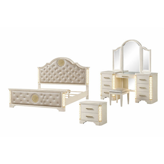 Jasmine - LED Bedroom Set