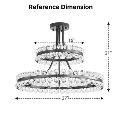 Chandelier, Pendant Light With E12 Sockets