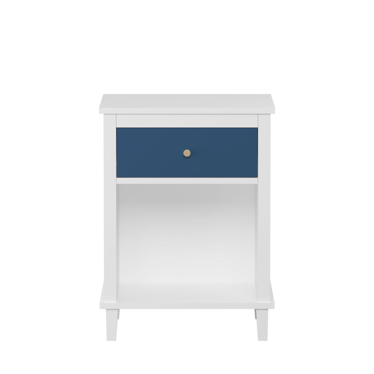 Nightstand With 1 Drawer 1 Shelf