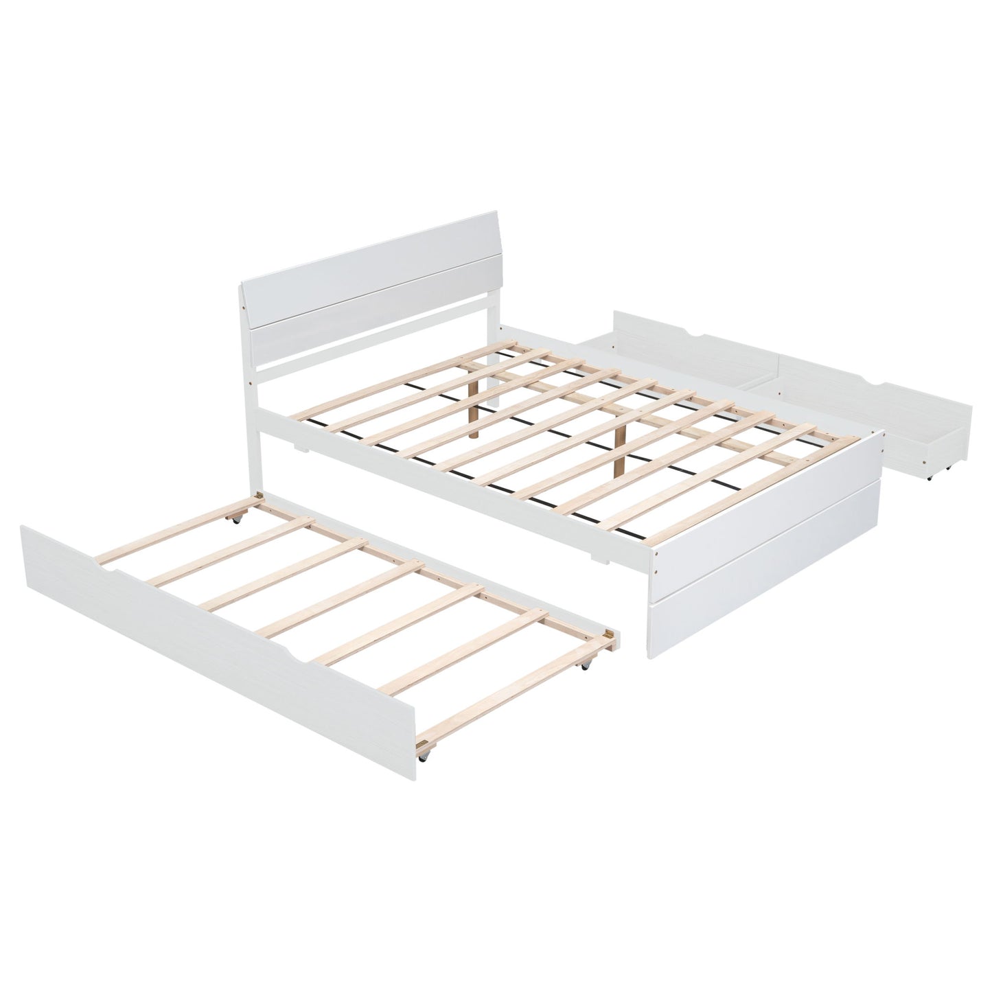 Modern Bed Frame With Headboard And Footboard