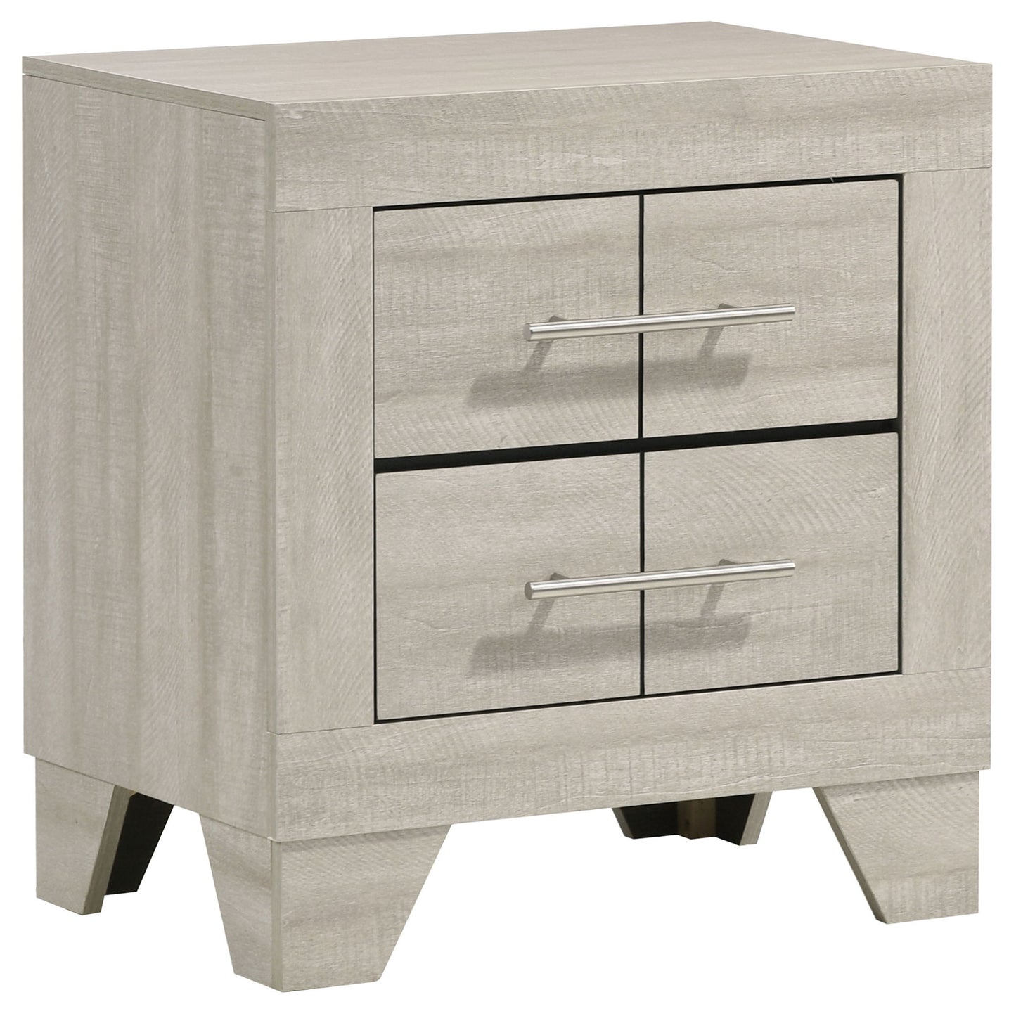 Strout - 2 Drawer Nightstand - Cream