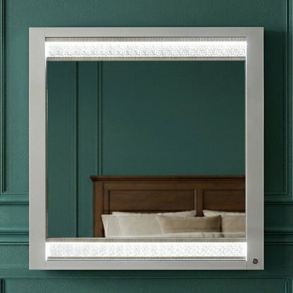 Glam - Mirror & LED Lighting (Includes Mirror Only) - White
