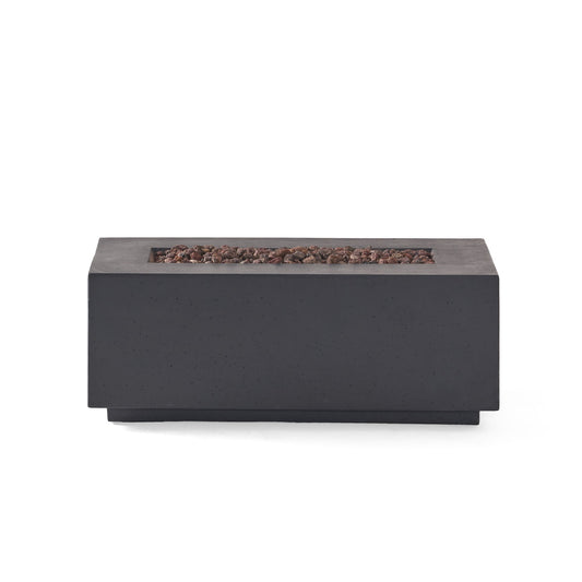 Contemporary Outdoor 40, 000 Btu Propane Fire Pit