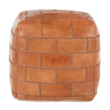 Cobbler - Industrial Pouf - Brown