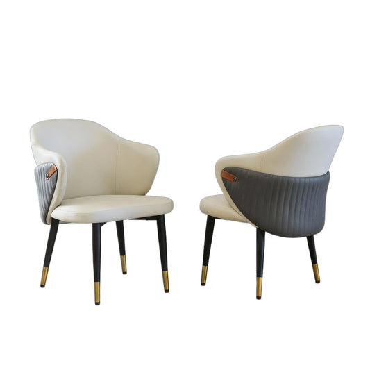 Dining Chairs Ergonomic (Set of 2) - Beige
