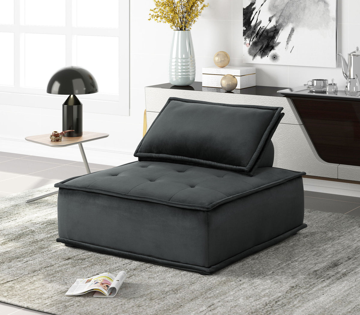 Anna - Armless Lounge Chair