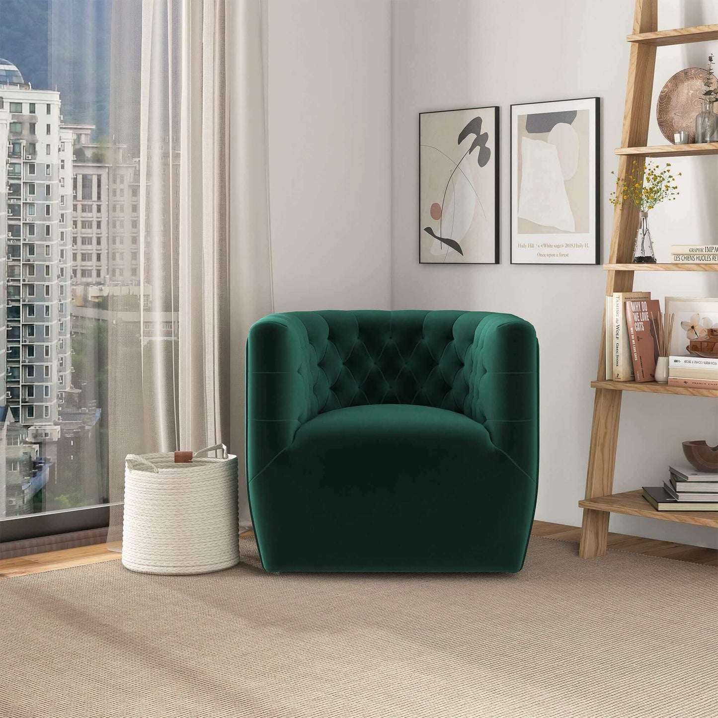 Delaney - Ergonomic Design Swivel Chair