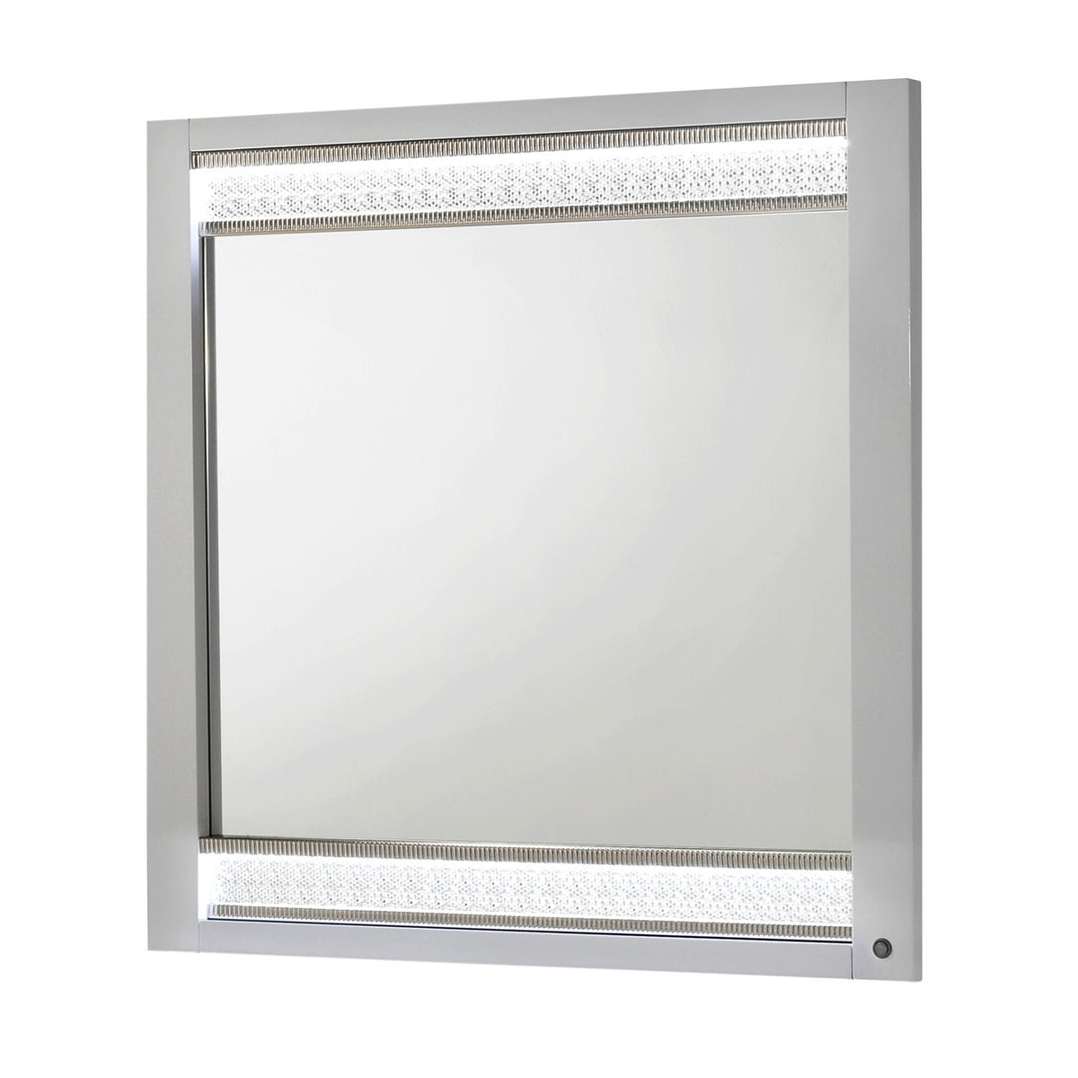 Glam - Mirror & LED Lighting (Includes Mirror Only) - White